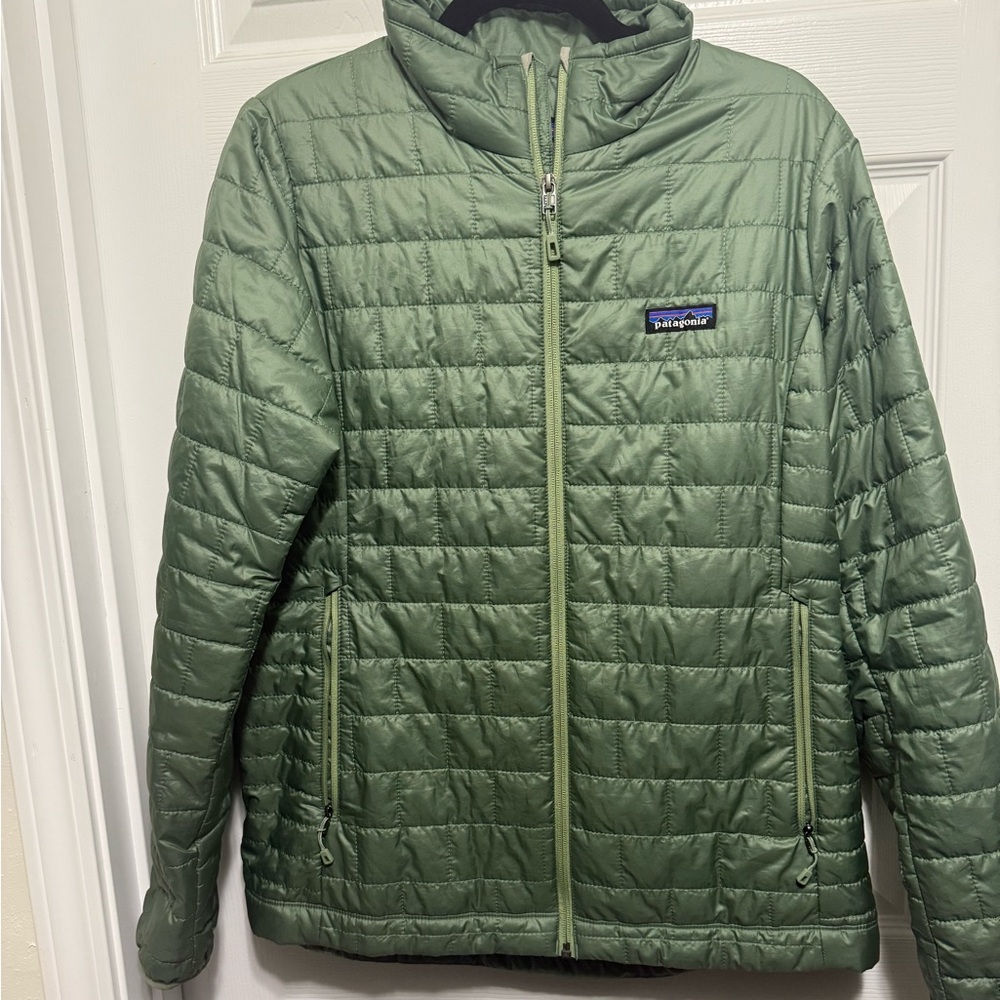 Patagonia Women's Olive Puffer Jacket